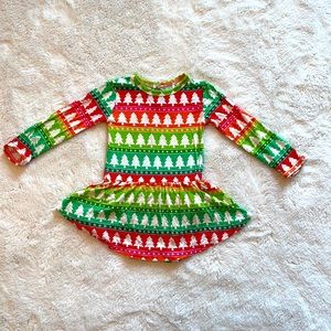Little Bum Bums Bodysuit Twirl Dress